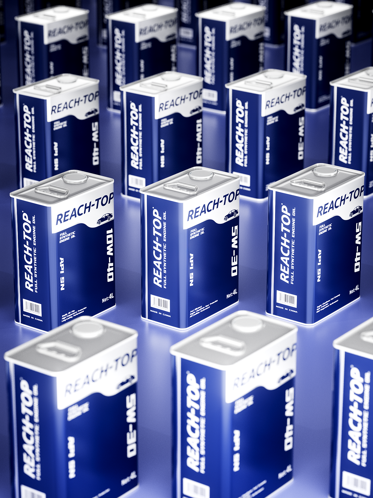 包装 | REACH-TOP经典系列发动机油（外贸版）包装设计（图ZNDA0NTcwMDY4） - 其他工业/产品 - 站酷设计师漫侃设计原创素材 - 站酷ZCOOL