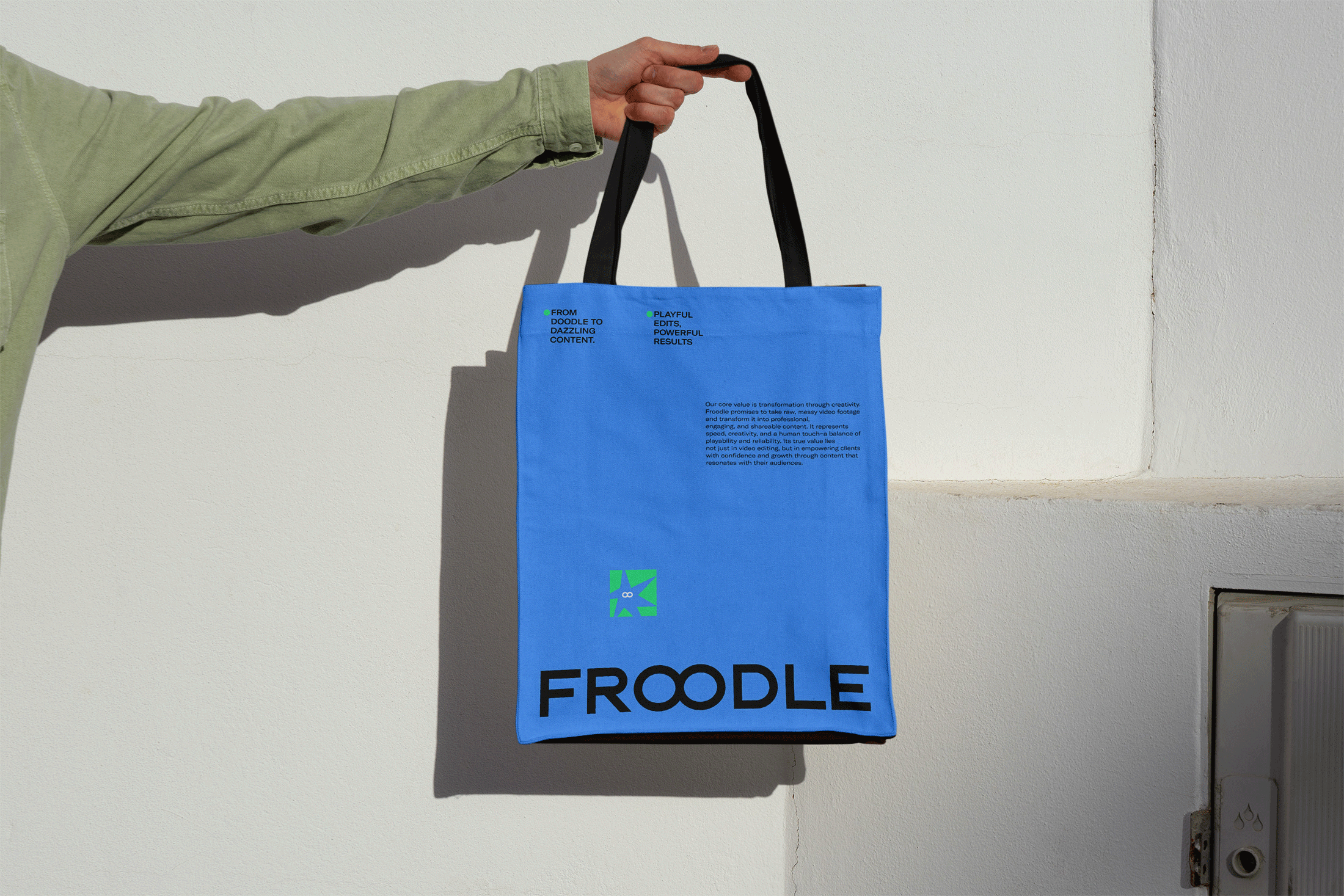 FROODLE 视频剪辑品牌设计（图ZNDA0NTczMTQ4） - 品牌 - 站酷设计师不知名商店原创素材 - 站酷ZCOOL