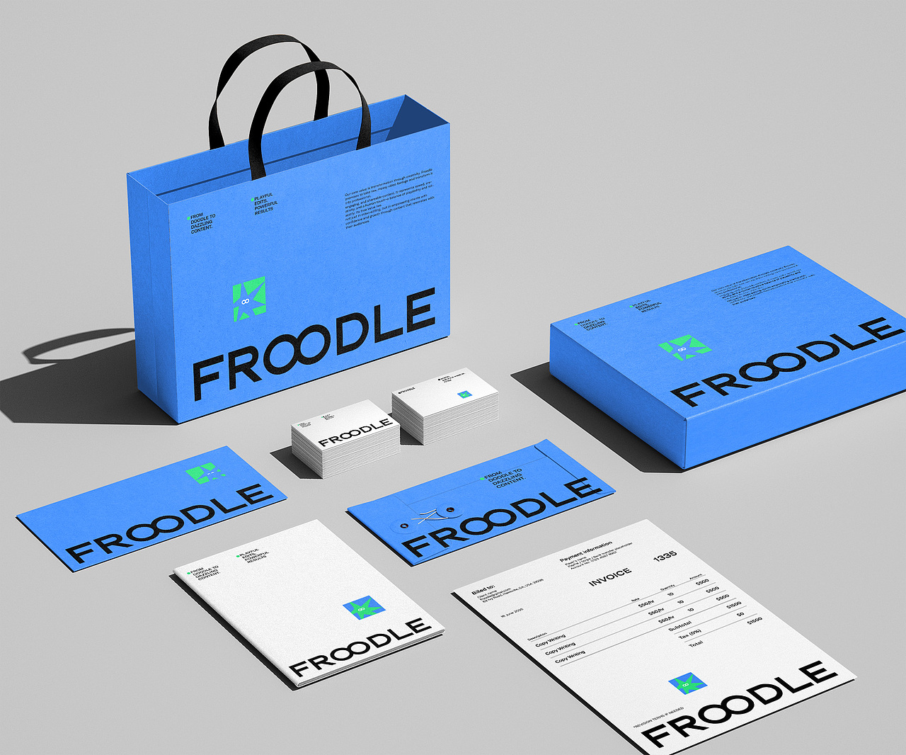 FROODLE 视频剪辑品牌设计（图ZNDA0NTc1NjY4） - 品牌 - 站酷设计师不知名商店原创素材 - 站酷ZCOOL