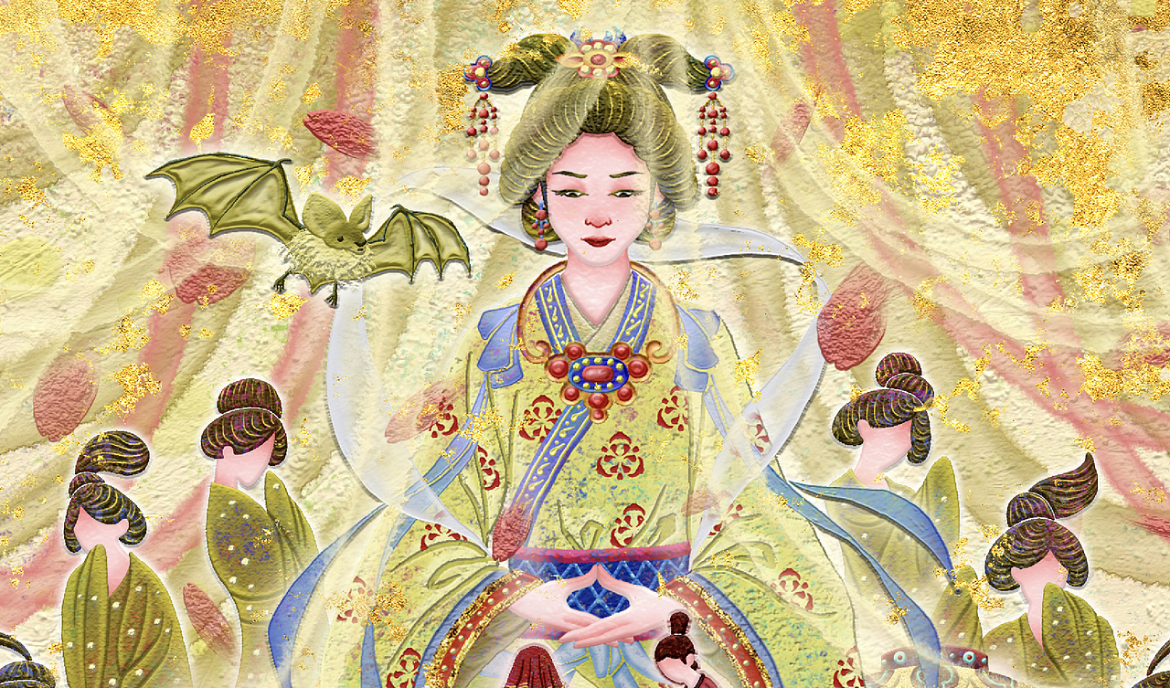 二十八星宿·四土星君（图ZNDA0NTc1Nzcy） - 艺术插画 - 站酷设计师插画师奇点原创素材 - 站酷ZCOOL