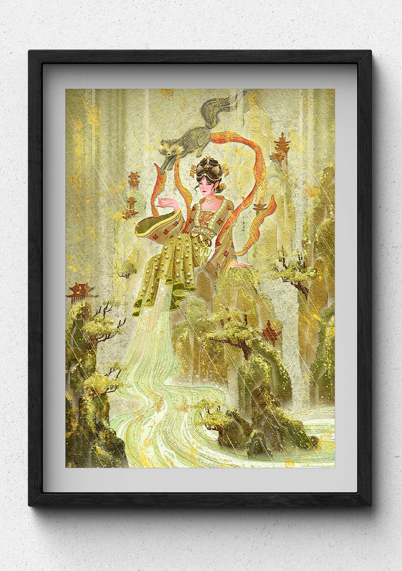 二十八星宿·四土星君（图ZNDA0NTc1Nzg0） - 艺术插画 - 站酷设计师插画师奇点原创素材 - 站酷ZCOOL