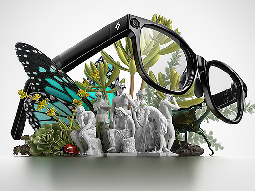 SHARGE闪极「     」AI智能眼镜发布会视觉