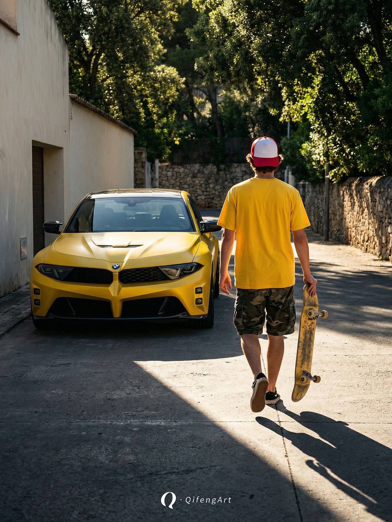 AI 代替实拍系列｜新款宝马 M3 抢先看（图ZNDA0NTc4ODUy） - AI - 站酷设计师QifengArt原创素材 - 站酷ZCOOL