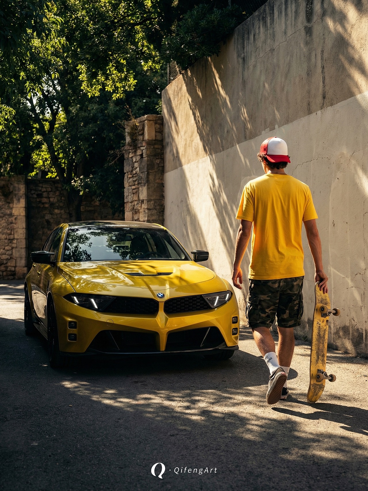 AI 代替实拍系列｜新款宝马 M3 抢先看（图ZNDA0NTc4ODYw） - AI - 站酷设计师QifengArt原创素材 - 站酷ZCOOL