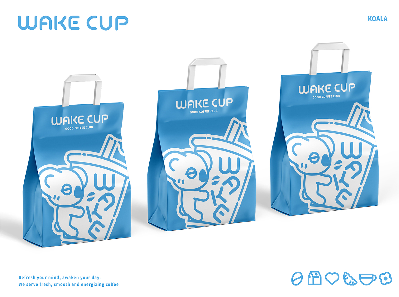 逐浪派对-[醒咖]咖啡品牌IP形象设计（图ZNDA0NTgzMDUy） - IP形象 - 站酷设计师茴香味止疼片原创素材 - 站酷ZCOOL