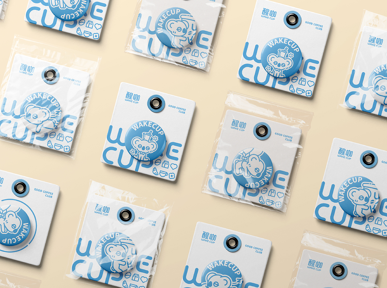 逐浪派对-[醒咖]咖啡品牌IP形象设计（图ZNDA0NTgzMDg4） - IP形象 - 站酷设计师茴香味止疼片原创素材 - 站酷ZCOOL