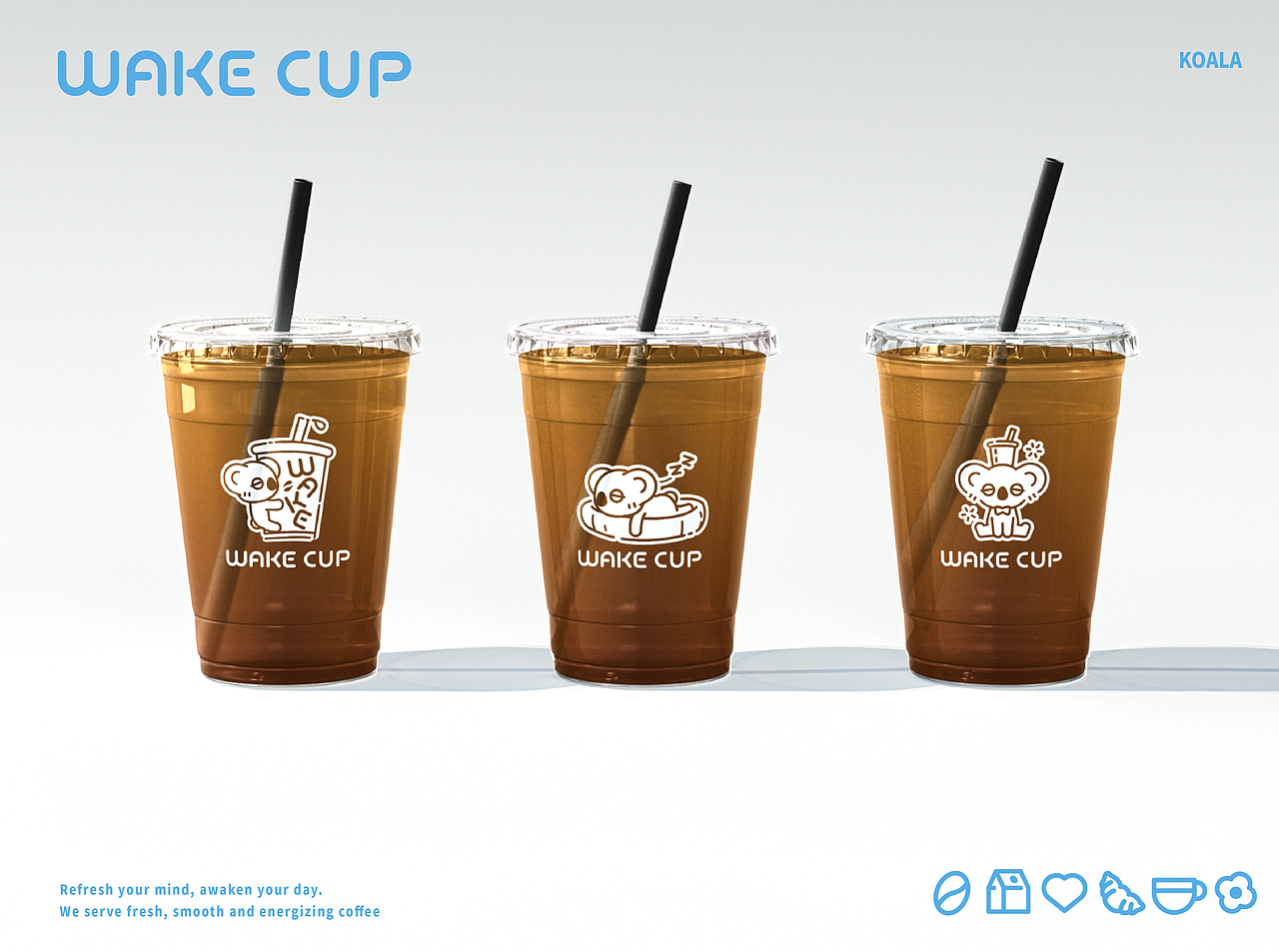 逐浪派对-[醒咖]咖啡品牌IP形象设计（图ZNDA0NTgzMDk2） - IP形象 - 站酷设计师茴香味止疼片原创素材 - 站酷ZCOOL