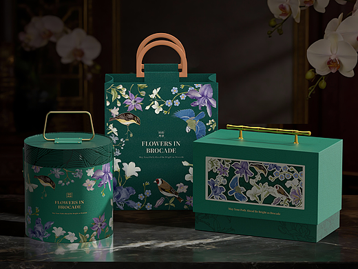 【方森园】端午酒店礼盒包装设计——《锦韵鸣翠》