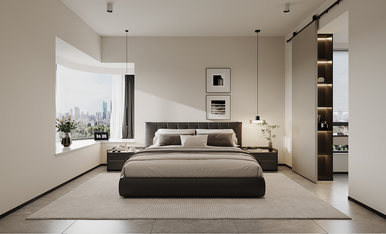 黑白序章 | 极简主义的都市栖居（图ZNDA0NTkyMDUy） - 家装设计 - 站酷设计师Z777696306原创素材 - 站酷ZCOOL