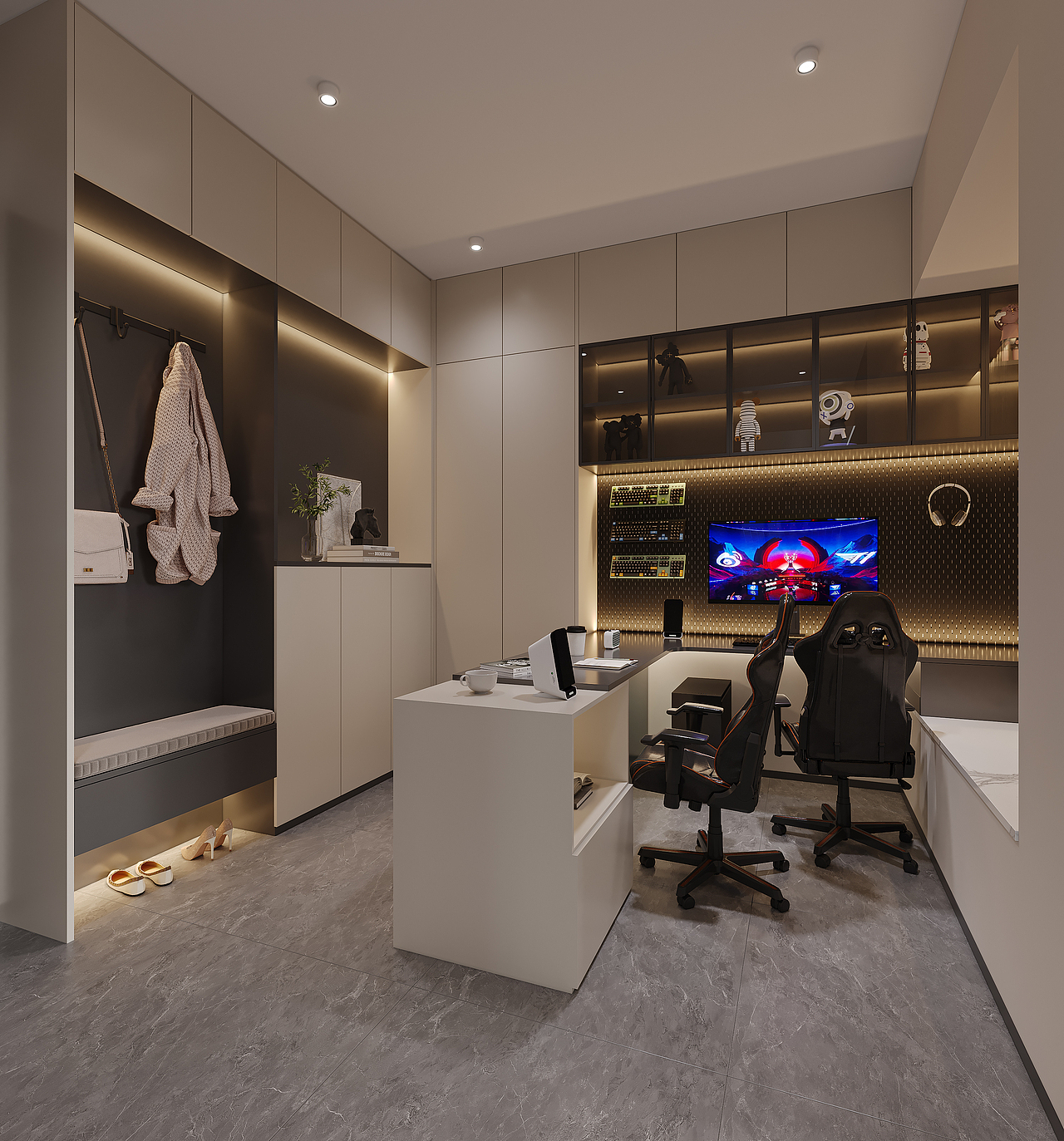 黑白序章 | 极简主义的都市栖居（图ZNDA0NTkyMDQw） - 家装设计 - 站酷设计师Z777696306原创素材 - 站酷ZCOOL