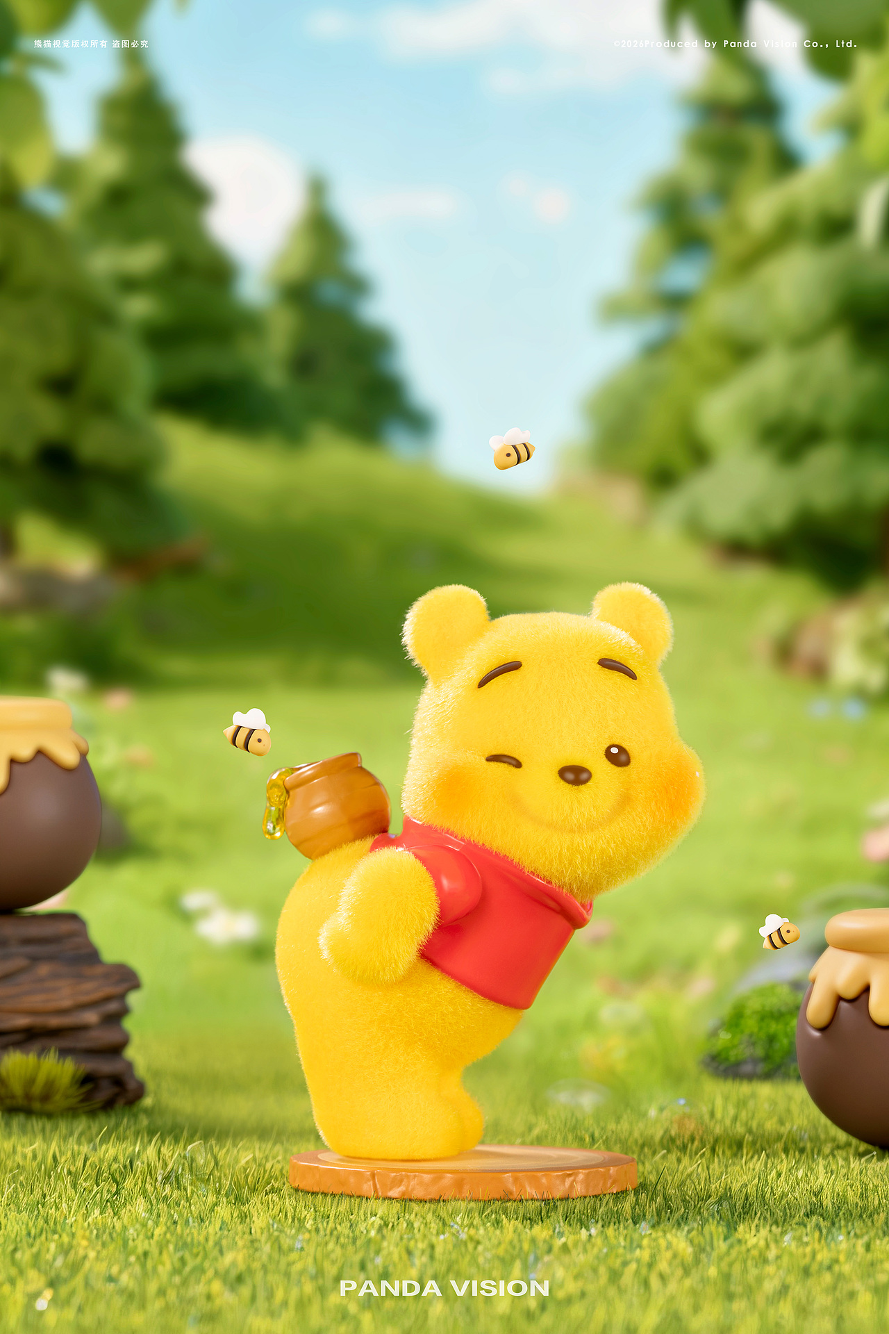 盲盒摄影｜TOPTOY小熊维尼系列 X 熊猫视觉（图ZNDA0NTkyMzY0） - 产品摄影 - 站酷设计师熊猫视觉原创素材 - 站酷ZCOOL