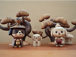 diga-国风实木拼接玩具-景川与灵芷