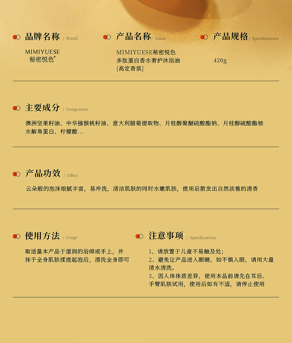 沐浴油详情页设计（图ZNDA0NjEwMDQw） - 信息图表 - 站酷设计师余泽凯原创素材 - 站酷ZCOOL