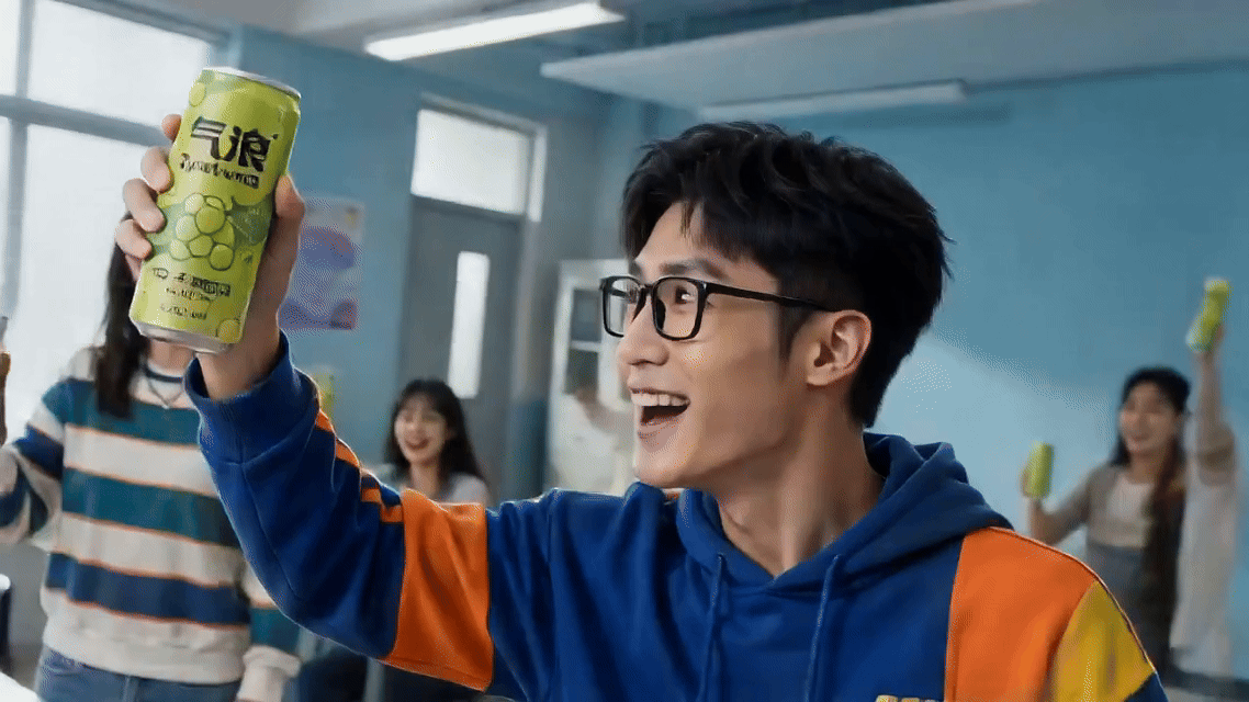 AIGC气浪无糖汽水饮料TVC广告片（图ZNDA0NjEwODU2） - AI作品 - 站酷设计师小飞鱼素原创素材 - 站酷ZCOOL