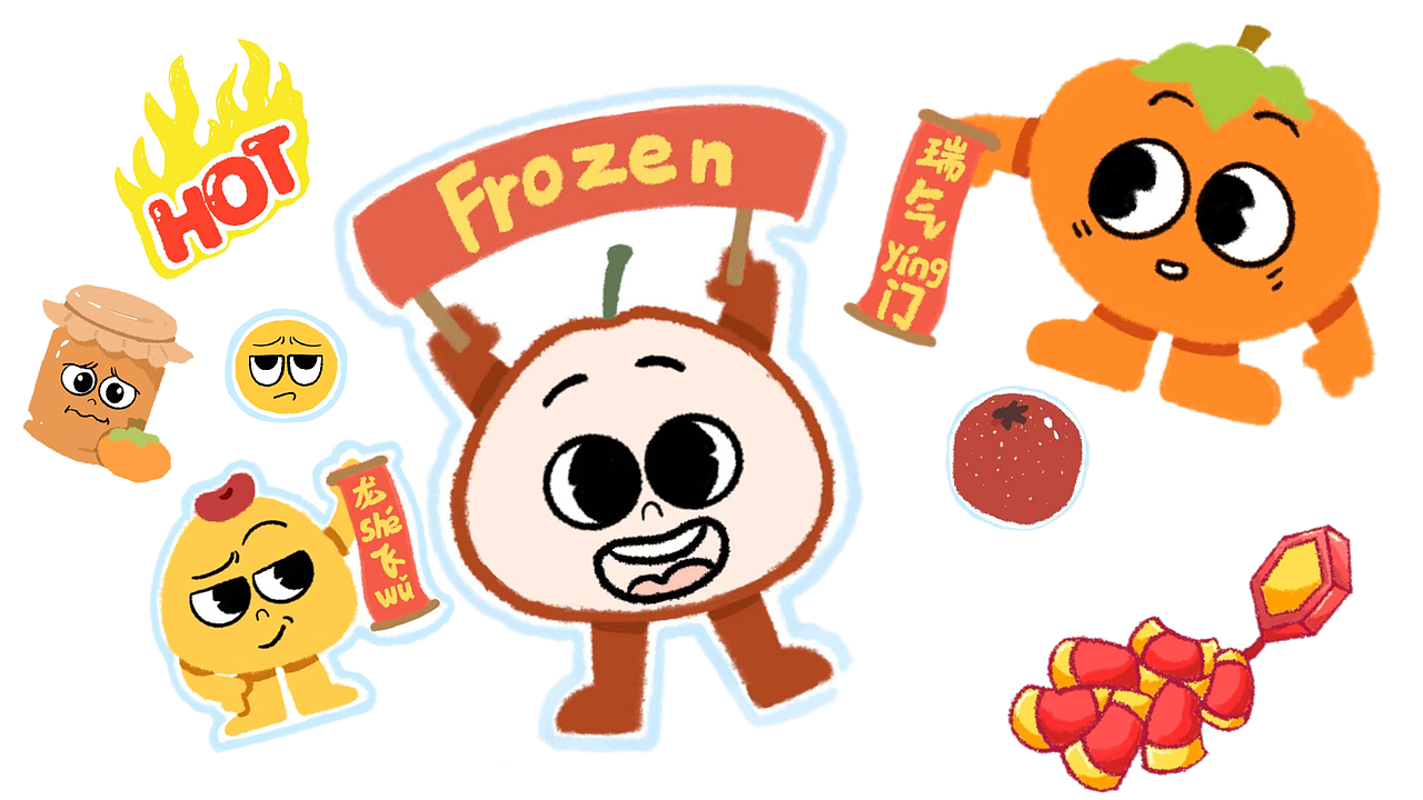 《冻梨IP》设计（图ZNDA0NjE1OTMy） - IP形象 - 站酷设计师小yo哩原创素材 - 站酷ZCOOL