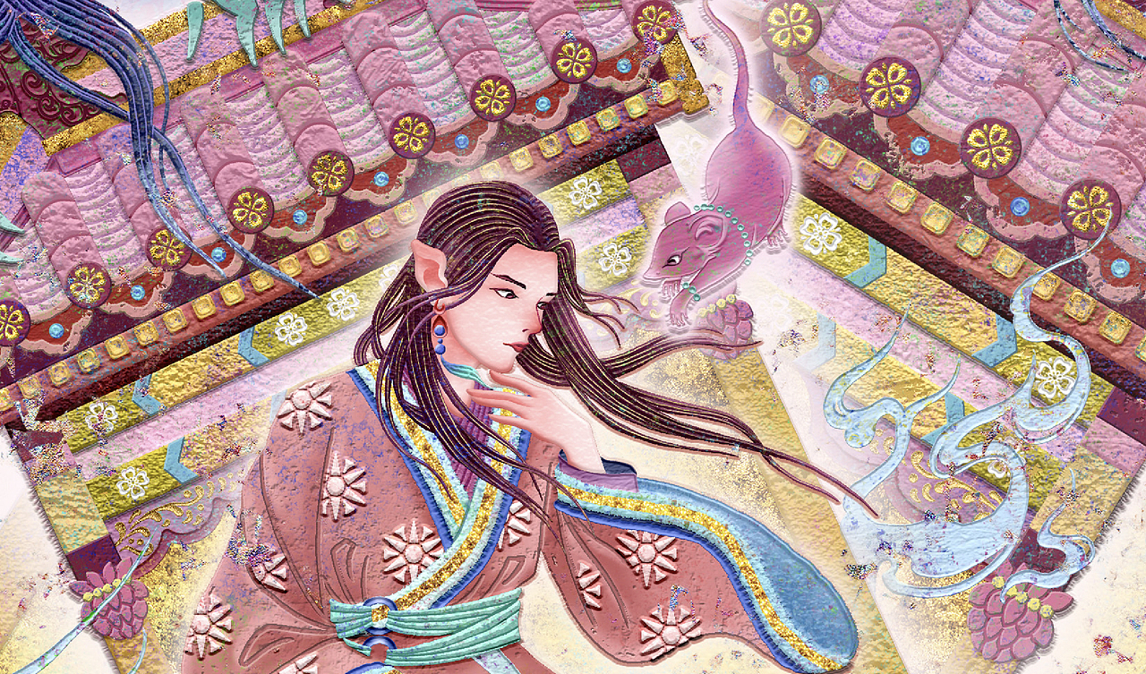 二十八星宿·四日星君（图ZNDA0NjE3MTg0） - 艺术插画 - 站酷设计师插画师奇点原创素材 - 站酷ZCOOL