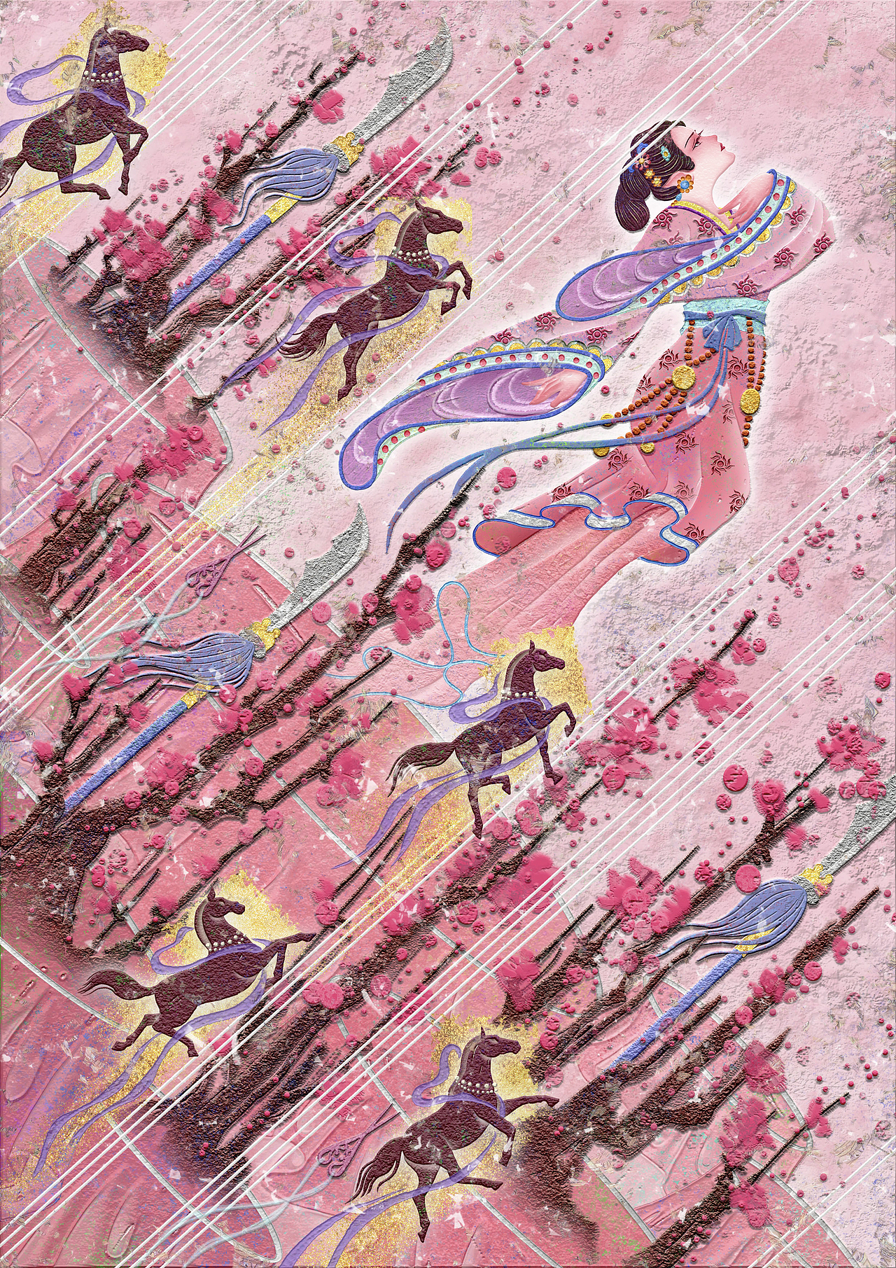 二十八星宿·四日星君（图ZNDA0NjE3MTcy） - 艺术插画 - 站酷设计师插画师奇点原创素材 - 站酷ZCOOL