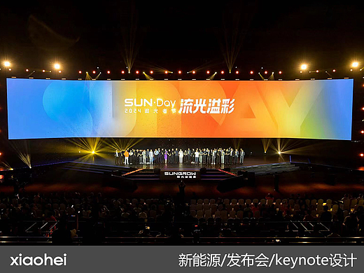 Keynote定制设计丨阳光新能源_2024追光者节发布会