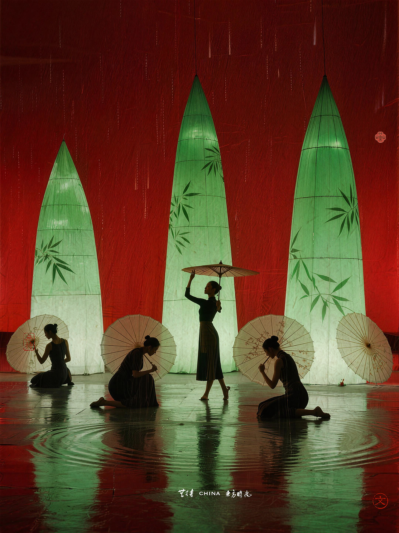 喜雨（图ZNDA0NjE3NTQ0） - AI作品 - 站酷设计师無待WDAI原创素材 - 站酷ZCOOL