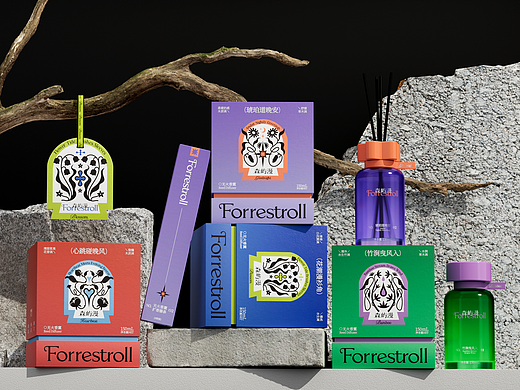 Forrestroll森屿漫|香薰包装全案设计