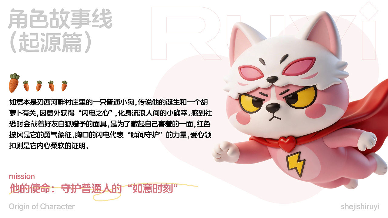 【角色故事】如意诞生记（图ZNDA0NjIwNjY4） - IP形象 - 站酷设计师如yi意原创素材 - 站酷ZCOOL