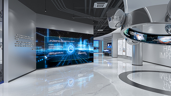 智慧展厅智能互动体验的重要性有哪些？（图ZNDA0NjIxMTQw） - 建筑设计 - 站酷设计师艺境馆原创素材 - 站酷ZCOOL