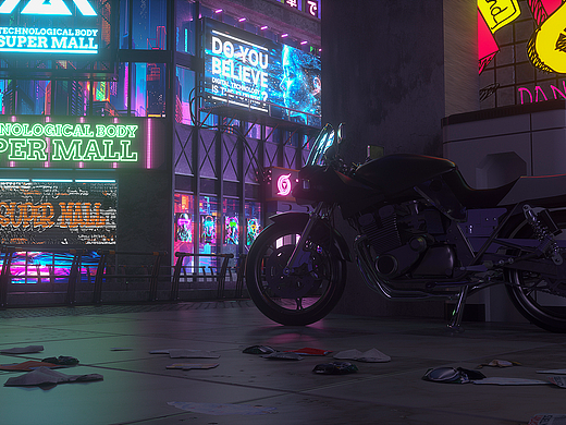 赛博朋克——梦幻城市