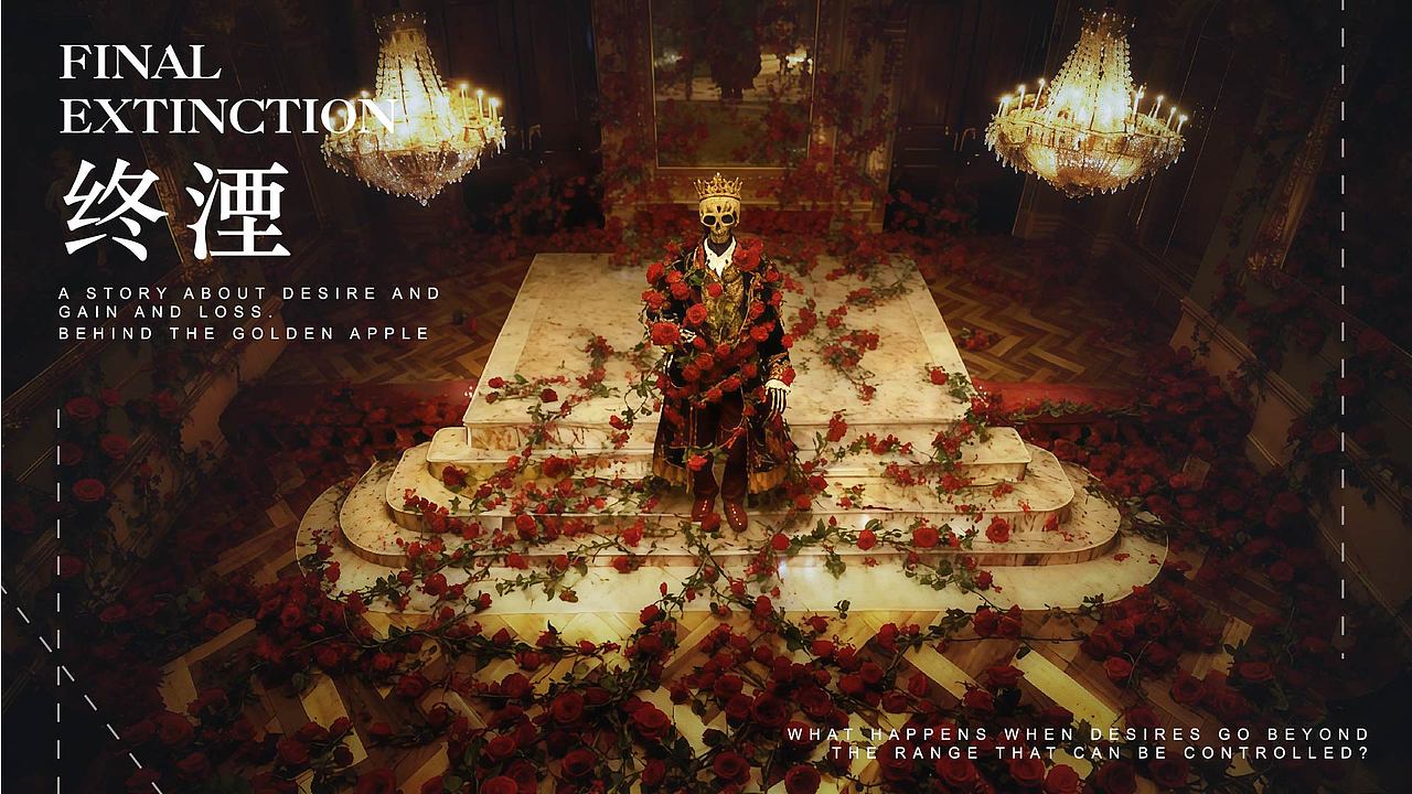 《终湮》（图ZNDA0NjI1NTcy） - AI作品 - 站酷设计师Kay凯1原创素材 - 站酷ZCOOL