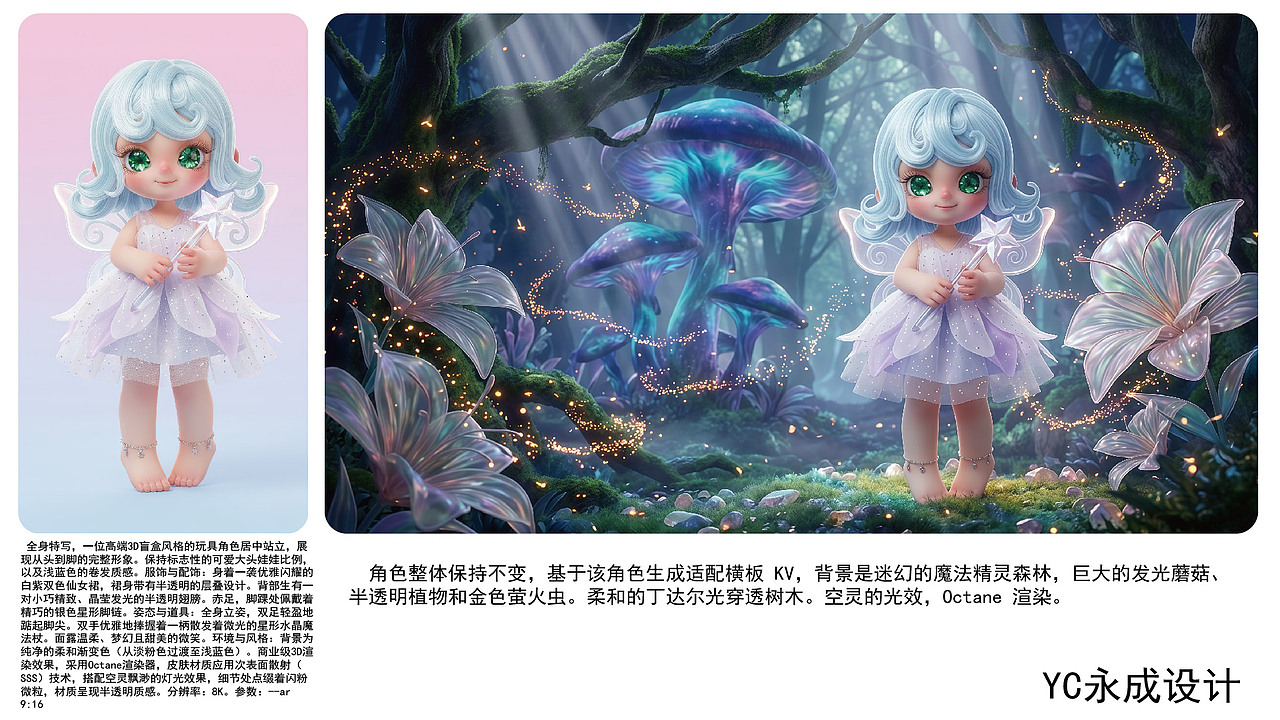 AIGC 工作流：旧 IP 翻新 | 提示词驱动变装与场景延伸（图ZNDA0NjI4MzUy） - AI作品 - 站酷设计师yc永成设计原创素材 - 站酷ZCOOL