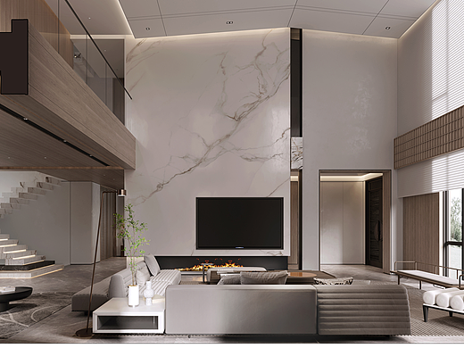 纵禾设计 | 摩登新东方豪宅，触动心灵的空间美学