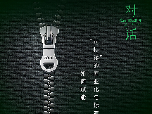 NOTAPE™无布带拉链对话栏目