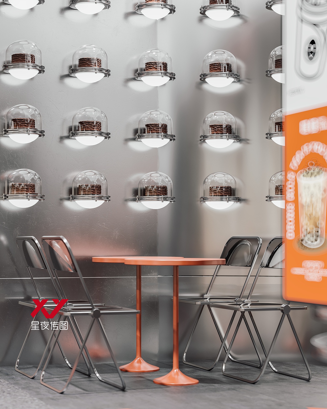 「悉味·CENTER CAKE」丨 当未来工业风邂逅甜蜜灵感（图ZNDA0NjI5ODQ0） - 家装设计 - 站酷设计师诗诗小仙女原创素材 - 站酷ZCOOL