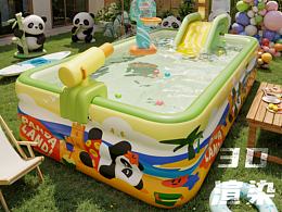 户外产品渲染 | 高端写实 | 户外泳池