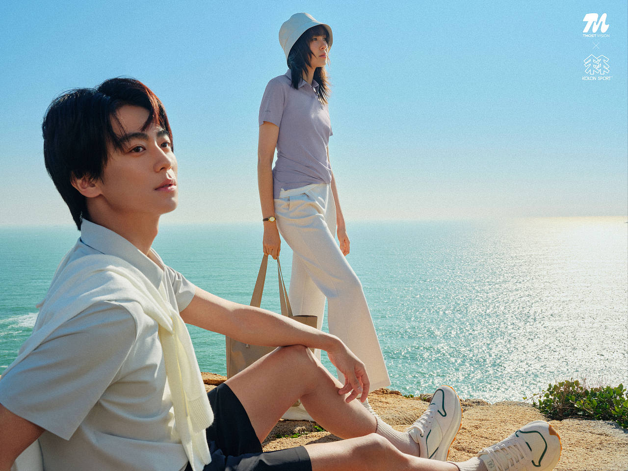 我们拍的可隆2026春夏形象大片｜山野入海，夏日出场（图ZNDA0NjM0NTUy） - 人像摄影 - 站酷设计师TMOST德莫斯原创素材 - 站酷ZCOOL