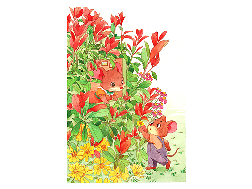 送你小花花~