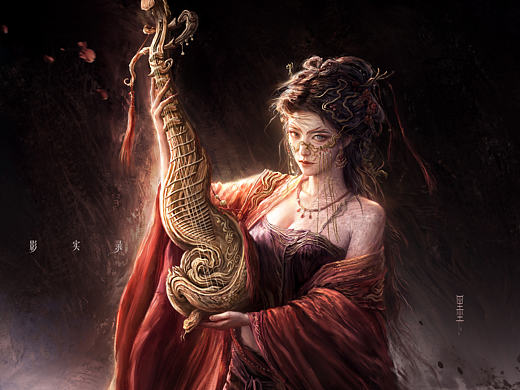 琉璃·人设图。