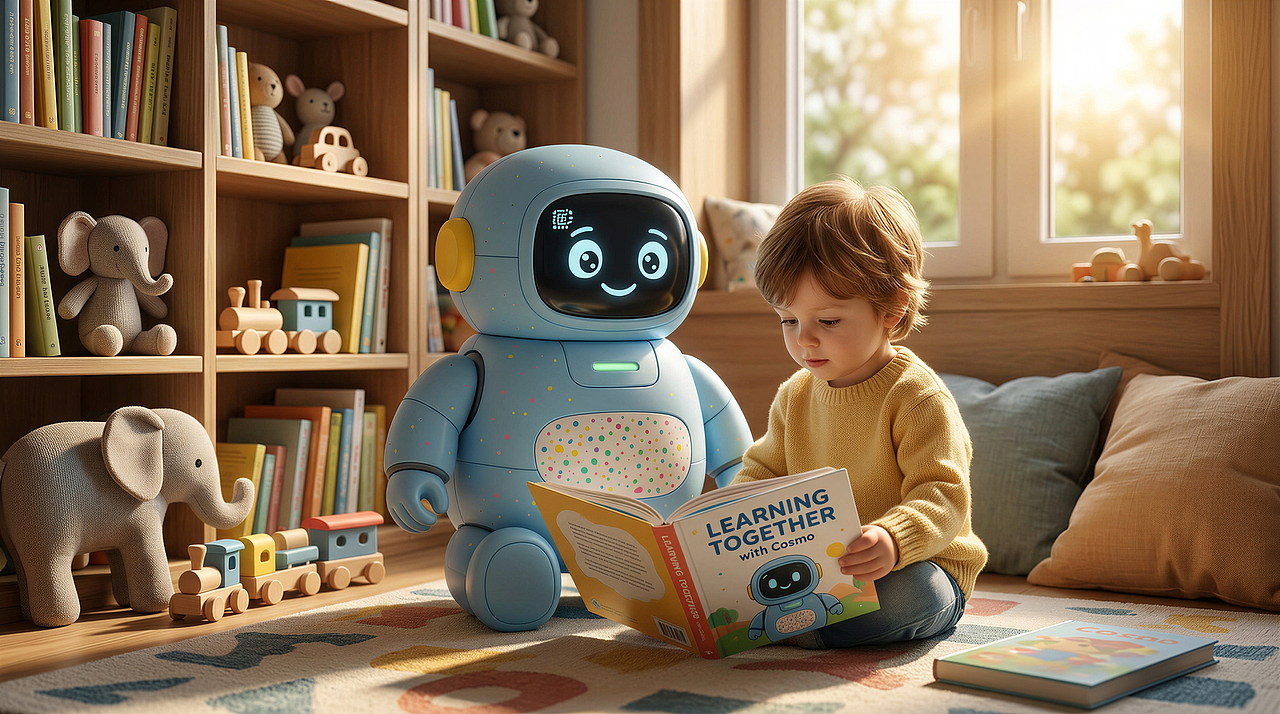 儿童陪伴机器人-咪发B梦（图ZNDA0NjQxNTI4） - 其他工业/产品 - 站酷设计师向宝宝带你飞原创素材 - 站酷ZCOOL