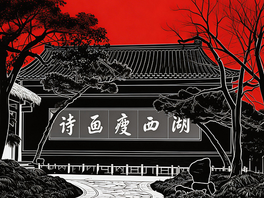喜鹊谋杀案~AI生成作品