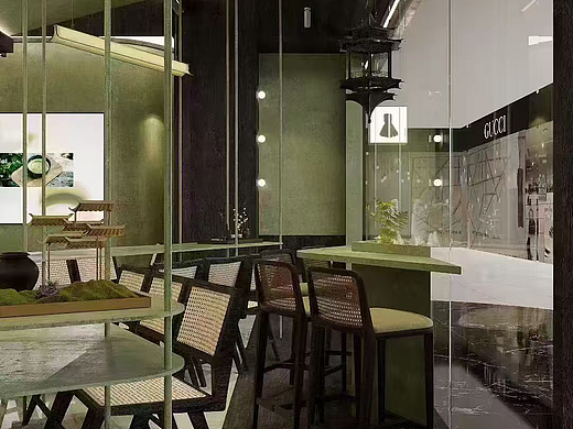 一方静隅，藏尽东方意趣。（个人主页-ZNzMzNjQ2Mjg=） - 商业空间设计 - 站酷设计师允诺yn原创素材 - 站酷ZCOOL