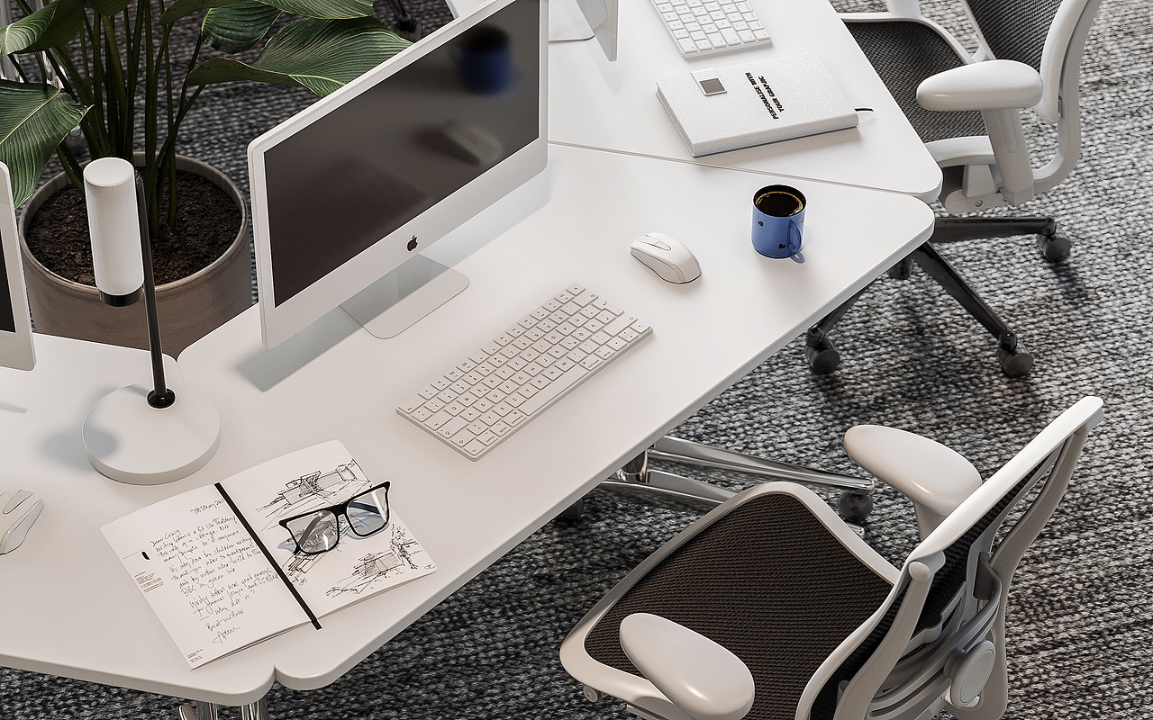 現(xiàn)代辦公室（圖ZNDA0NjQ5NTAw） - 商業(yè)空間設(shè)計 - 站酷設(shè)計師予初呀0100原創(chuàng)素材 - 站酷ZCOOL