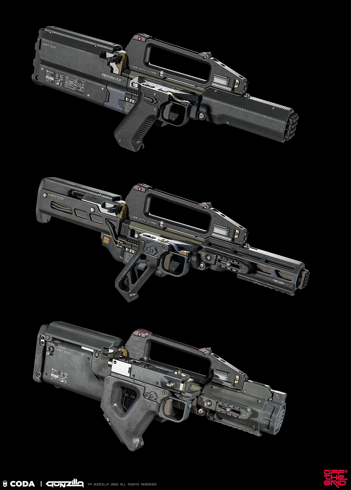 模块化科幻武器｜Off The Grid 🔫⚙️（图ZNDA0NjQ5NTcy） - 其他三维 - 站酷设计师CODAChina原创素材 - 站酷ZCOOL