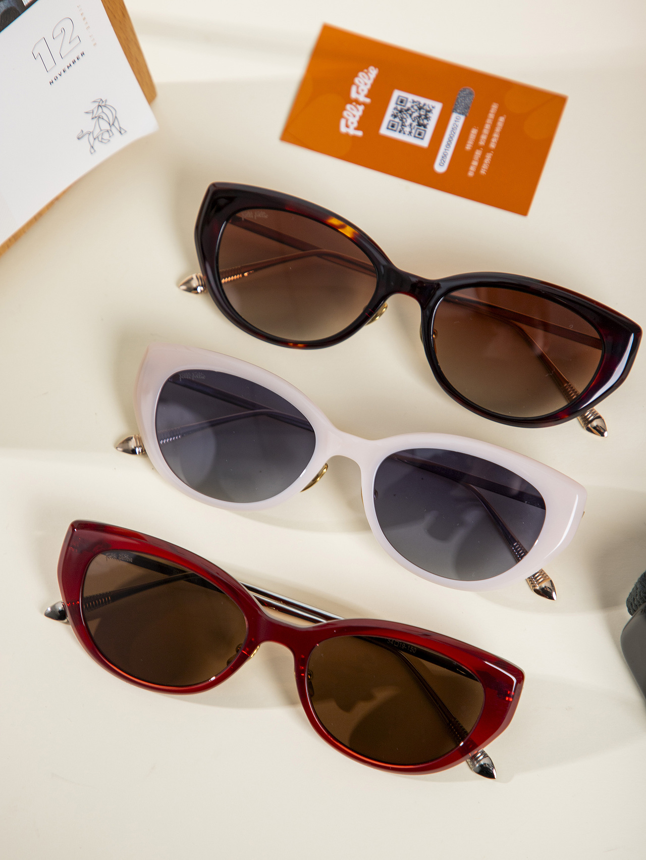 有间|FolliFollie赫本假日猫眼太阳镜60807（图ZNDA0NjUwNTI0） - 产品摄影 - 站酷设计师有间图片社原创素材 - 站酷ZCOOL