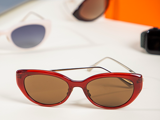 有间|FolliFollie赫本假日猫眼太阳镜60807