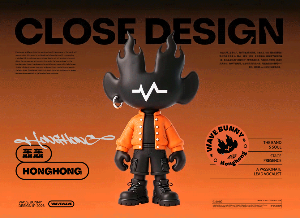 WAVE BUNNY | 浪浪兔IP（图ZNDA0NjUxNjY0） - IP形象 - 站酷设计师来来lailai原创素材 - 站酷ZCOOL