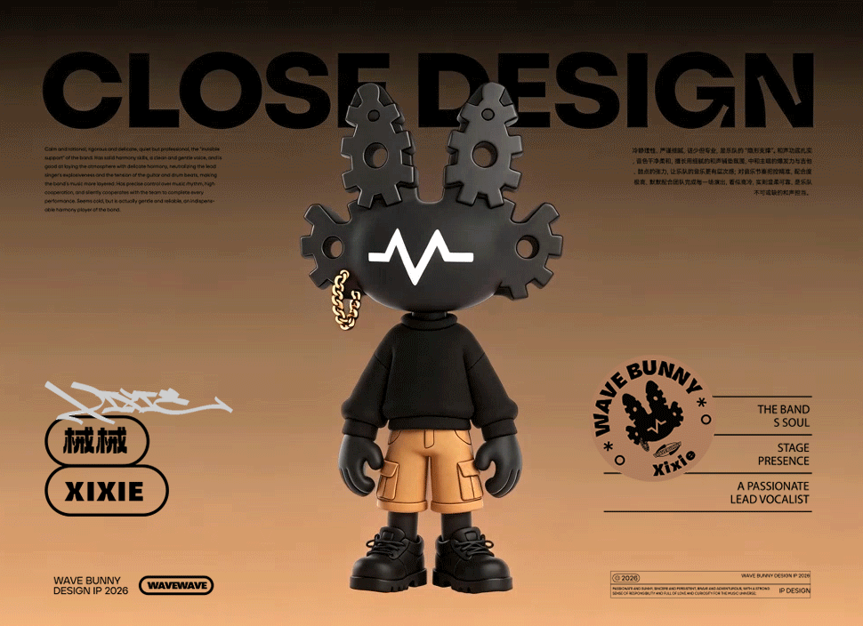 WAVE BUNNY | 浪浪兔IP（图ZNDA0NjUxNzQw） - IP形象 - 站酷设计师来来lailai原创素材 - 站酷ZCOOL