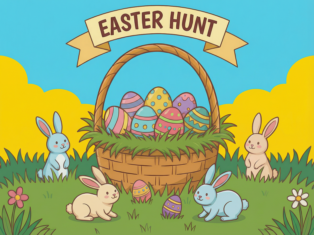 3月-复活节（图ZNDA0NjYxMDI4） - IP形象 - 站酷设计师玛威尔显控原创素材 - 站酷ZCOOL