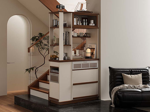 中古奶油隔板柜（個人主頁-ZNzMzNjU4NzI=） - 生活用品 - 站酷設(shè)計師川田野產(chǎn)品新聞發(fā)原創(chuàng)素材 - 站酷ZCOOL