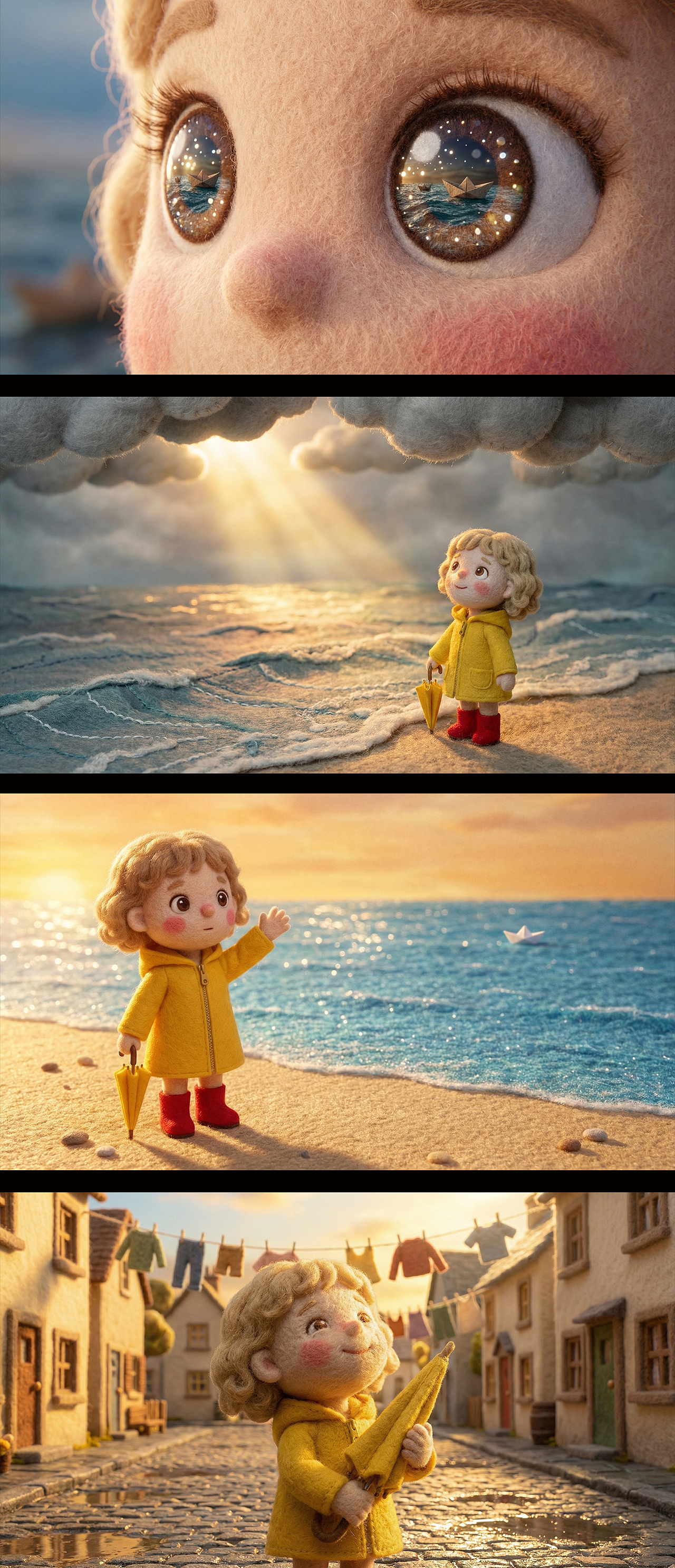 《纸船》完整版（图ZNDA0NjYzMDE2） - AI作品 - 站酷设计师YuanDian_原创素材 - 站酷ZCOOL