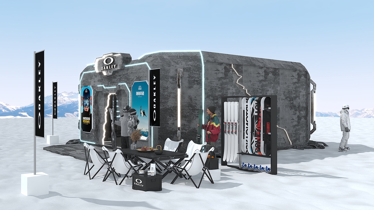 OAKLEY snow（图ZNDA0NjY0MTU2） - 商业空间设计 - 站酷设计师Eddy999原创素材 - 站酷ZCOOL