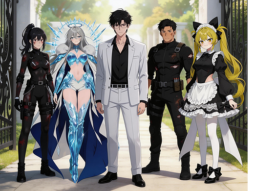 AIGC作品《《末世邻居：想抢我的人？那就先收点利息》（个人主页-ZNzMzNjYwMzY=） - AI作品 - 站酷设计师大萝卜头652原创素材 - 站酷ZCOOL